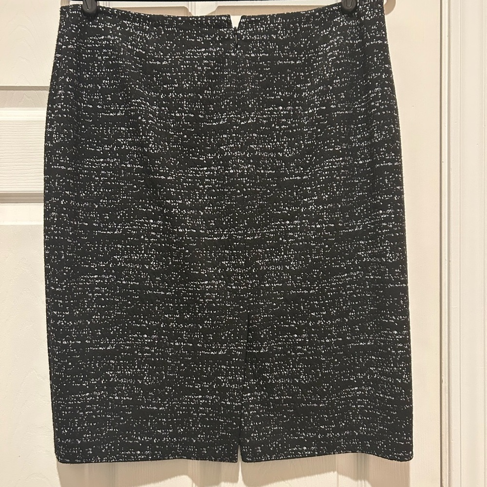 Vince Camuto Black and White Pencil Skirt